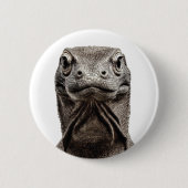 Komodo-Kopf Button (Vorderseite)