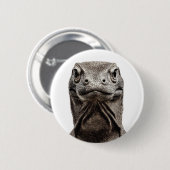 Komodo-Kopf Button (Vorne & Hinten)