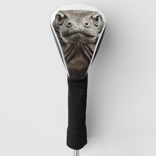 Komodo-Kopf Golf Headcover (Vorderseite)