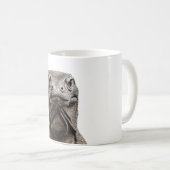 Komodo-Kopf Kaffeetasse (VorderseiteRechts)