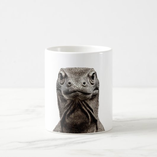 Komodo-Kopf Kaffeetasse (Mittel)