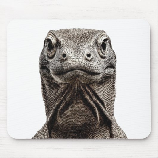 Komodo-Kopf Mousepad (Vorne)
