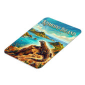 Komodo National Park Indonesia Magnet (Linke Seite)