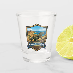Komodo-Nationalpark Indonesien Schnapsglas