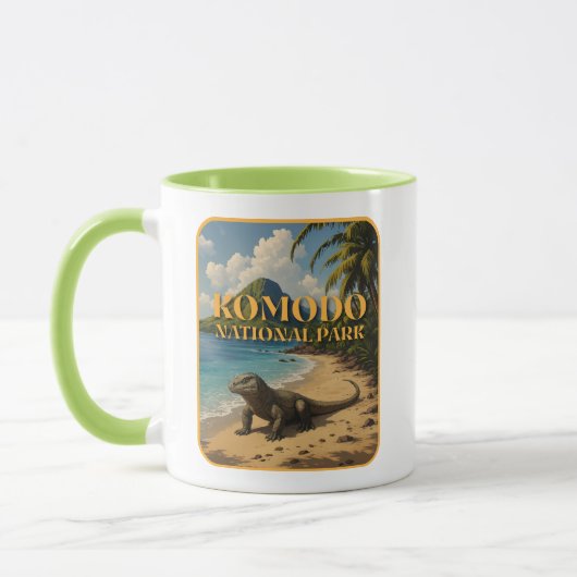 Komodo Nationalpark Indonesien Tasse (Links)