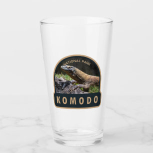 Komodo Nationalpark Indonesien Vintag Glas
