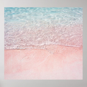 Komodo Nationalpark: Pink Splash Beach Poster