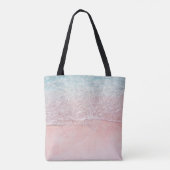 Komodo Nationalpark: Pink Splash Beach Tasche (Rückseite)