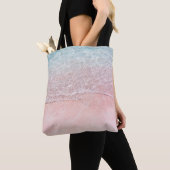 Komodo Nationalpark: Pink Splash Beach Tasche (Von Nahem)
