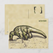 Komodo Postkarte (Vorne/Hinten)