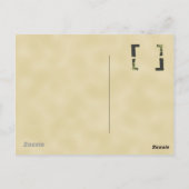 Komodo Postkarte (Rückseite)