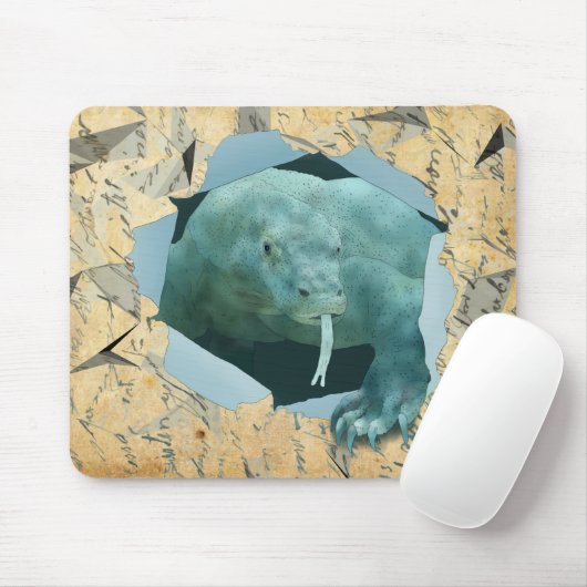 Komodowaran Mousepad (Mit Mouse)