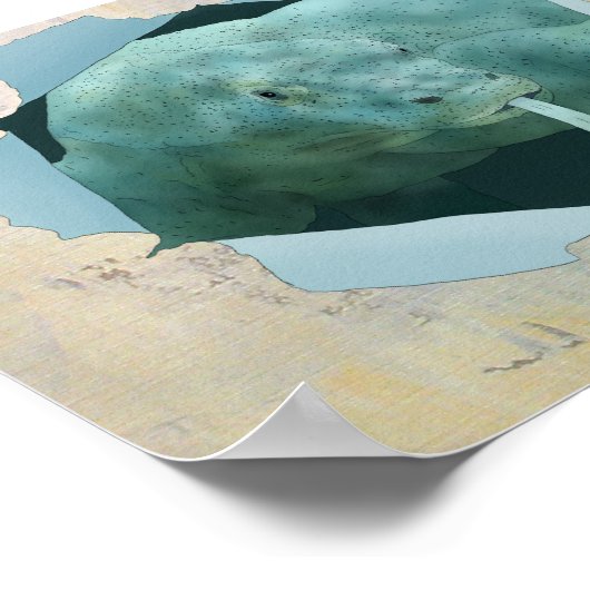 Komodowaran Poster (Ecke)