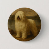 Komondor Button (Vorderseite)