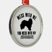 komondor Entwürfe Ornament Aus Metall (Rechts)