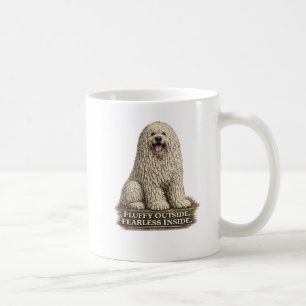 Komondor – Flauschig außen, furchtlos innen Kaffeetasse
