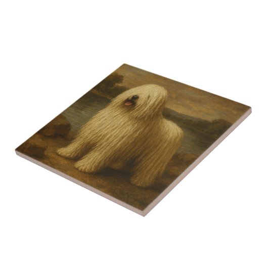 Komondor Fliese (Seite)