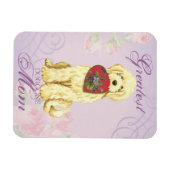 Komondor Heart Mama Magnet (Horizontal)