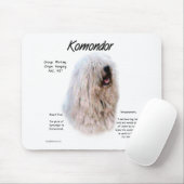 Komondor History Design Mousepad (Mit Mouse)