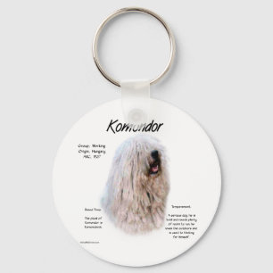 Komondor History Design Schlüsselanhänger