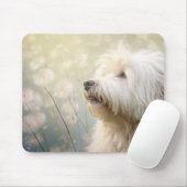 Komondor Hund Haustier Ruhe Frieden Mousepad (Mit Mouse)