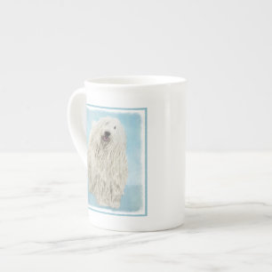 Komondor-Malerei - Niedliche Original-Hunde-Kunst Porzellantasse