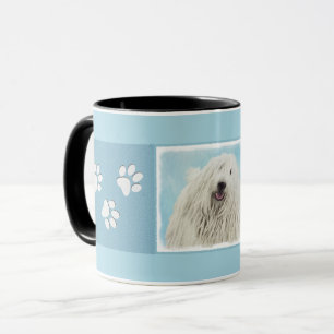Komondor-Malerei - Niedliche Original-Hunde-Kunst Tasse