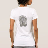 Komondor Mama T-Shirt (Rückseite)