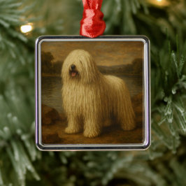 Komondor Ornament Aus Metall