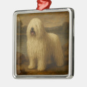 Komondor Ornament Aus Metall (Links)