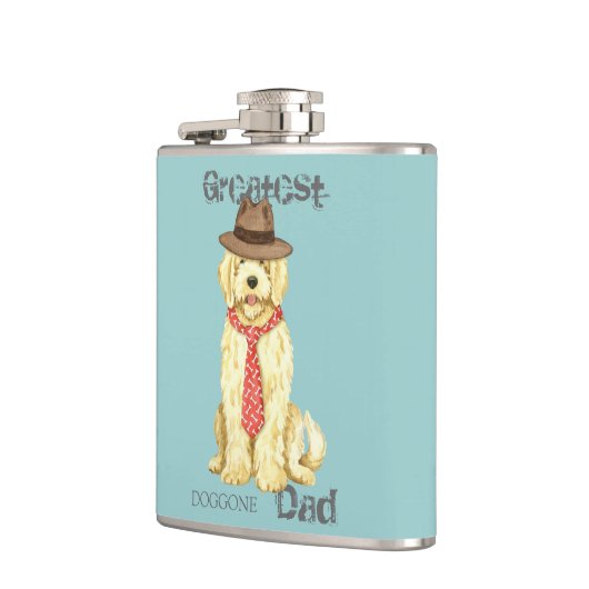 Komondor Vater Flachmann (Links)