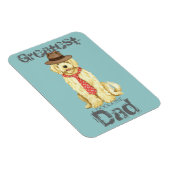 Komondor Vater Magnet (Rechte Seite)