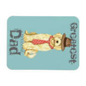 Komondor Vater Magnet (Horizontal)