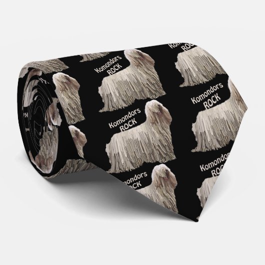 Komondors Rock Krawatte (Gerollt)