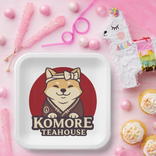 KOMORE TEAHOUSE Genshin Impact Inazuma Pappteller (Party)