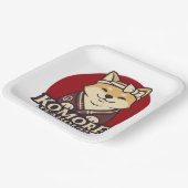 KOMORE TEAHOUSE Genshin Impact Inazuma Pappteller (Gewinkelt)