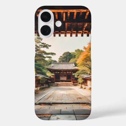 Komorebi - Der sonnendurchflutete Tempel Case-Mate iPhone Hülle (Rückseite)
