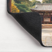 Komorebi - Der sonnendurchflutete Tempel Mousepad (Ecke)