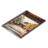 Komorebi - The Sun-Drenched Temple Notizblock (Linke Seite)