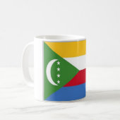 Komoren - Flagge - Kaffeetasse (Vorderseite Links)