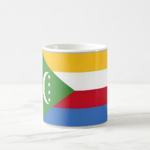 Komoren - Flagge - Kaffeetasse