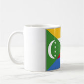 Komoren - Flagge - Kaffeetasse (Links)