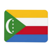 Komoren - Flagge - Magnet (Horizontal)