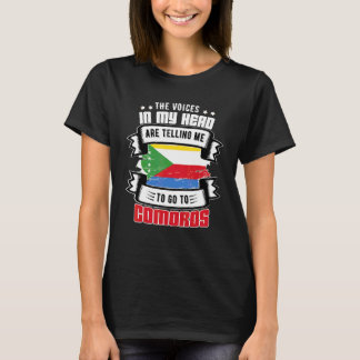 Komoren in meinem Kopf T-Shirt