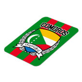 Komoren Magnet (Linke Seite)
