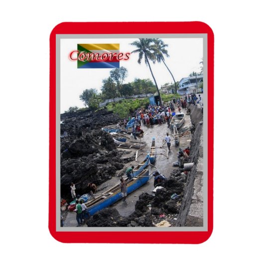 Komoren - Panorama - Magnet (Vertikal)