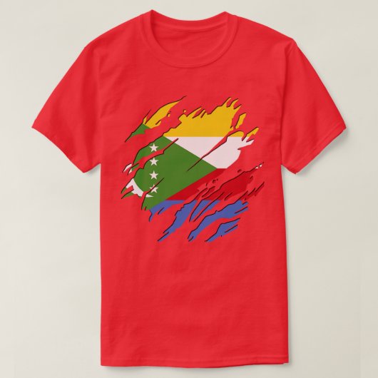 Komoren T-Shirt (Design vorne)