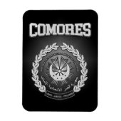 Komores-Wappen Magnet (Vertikal)