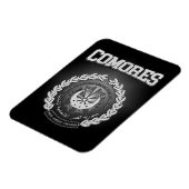 Komores-Wappen Magnet (Linke Seite)