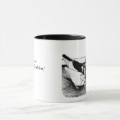 Komorner Tumbler Pigeon Quartett Tasse (Zentrum)